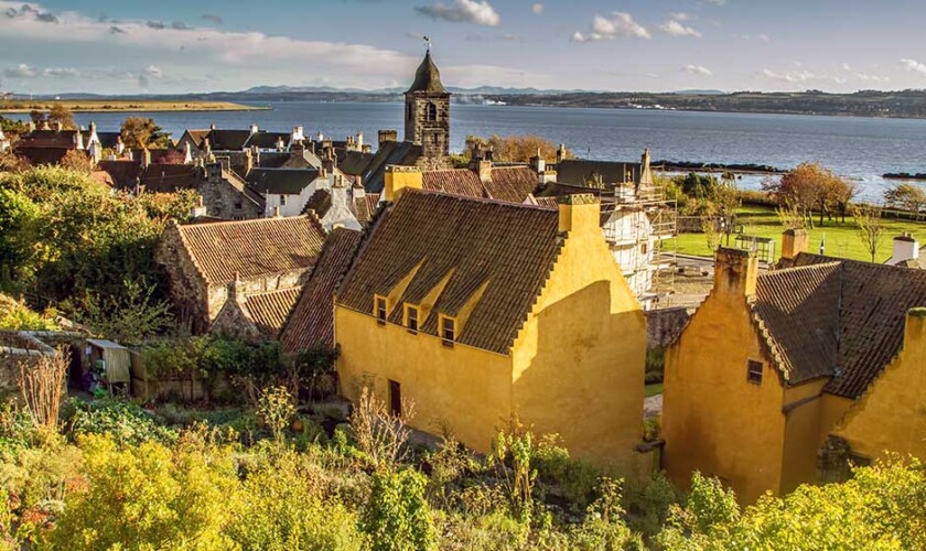 Culross dalla parte alta