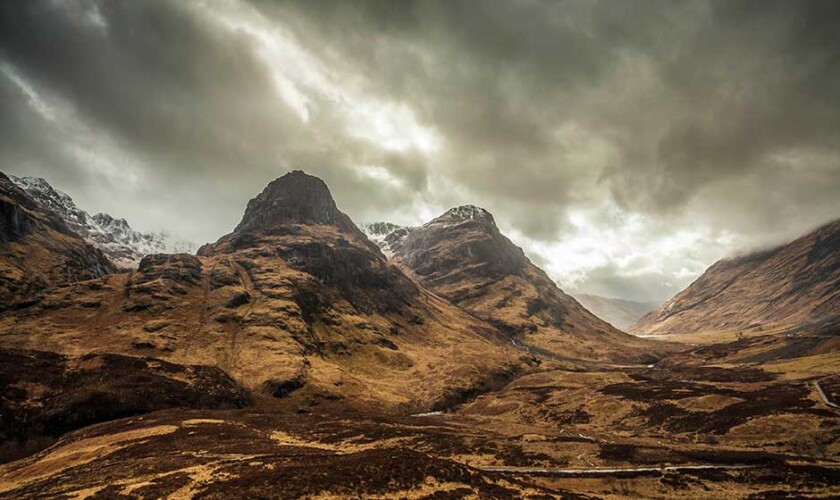 Glencoe nelle Highlands