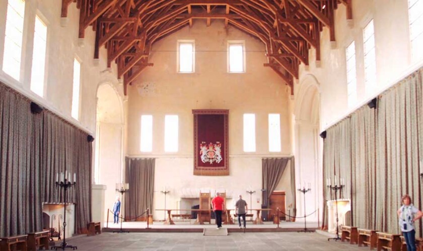 Sala interna del Castello di Stirling